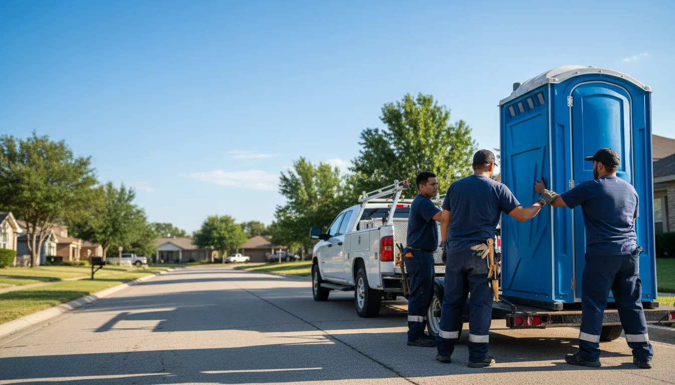 Portable Toilet Rental in Kountze, TX near me